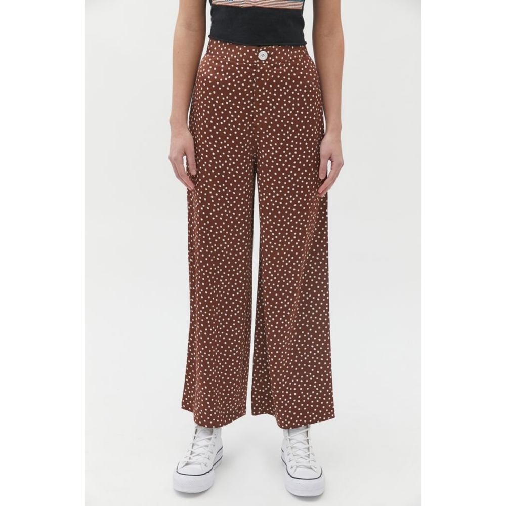 Urban Outfitters Wide Leg Polka Dot Pants (M)